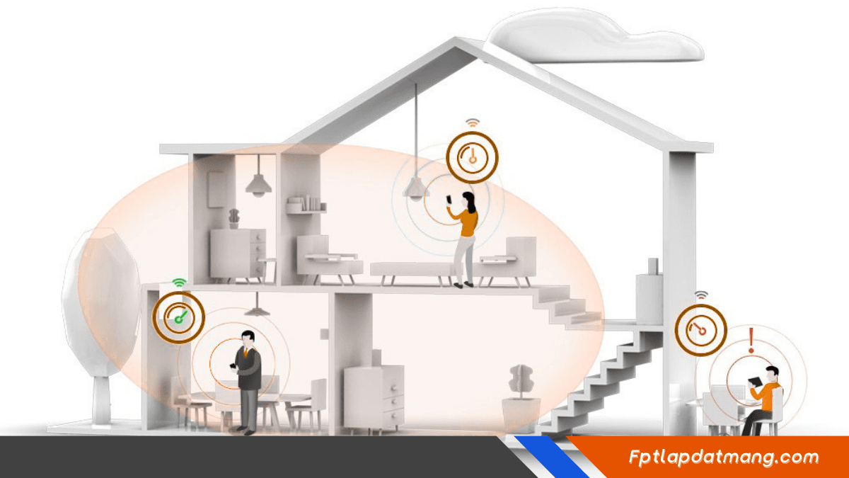 Chi Phí Lắp Mạng FPT Gồm Những Gì? Cách Hiểu Đúng Trước Khi Đăng Ký 2 chi phi wifi mesh nha nhieu tang