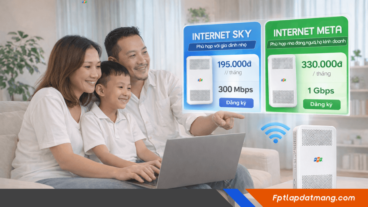 Gói Internet FPT nào rẻ nhất và phù hợp với ai? 7 6 10