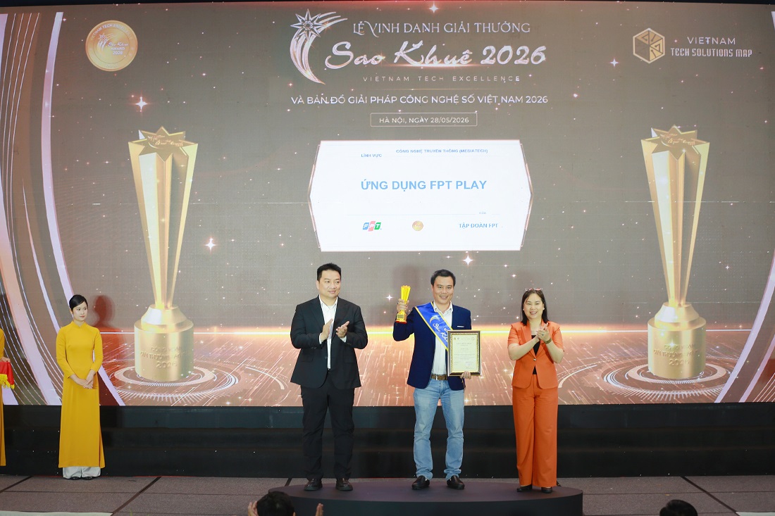fpt thắng giải sao khuê 2026